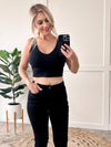 Ultra Soft Bra/Cami In Black